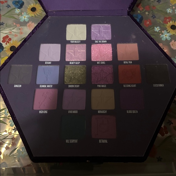 Jeffree Star Purple Velvet Hexagonal Blood Lust - Picture 2 of 2